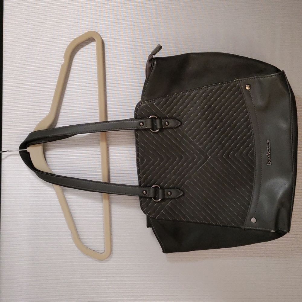 Enzo Angiolini handbag dark gray